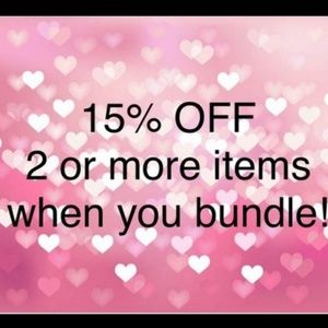 🎁15% off on 2 or more bundle items 🥳